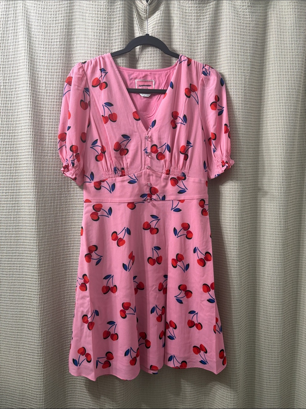 kate spade Pink Dress with Red Accent nwot - Picture 6 of 11